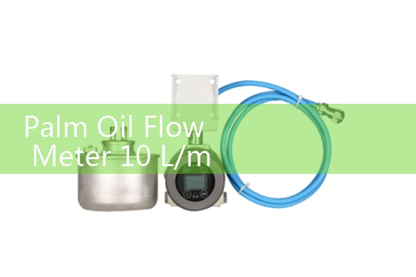 Palm Oil Flow Meter 10 L/min Additive Dosing Valve Integration