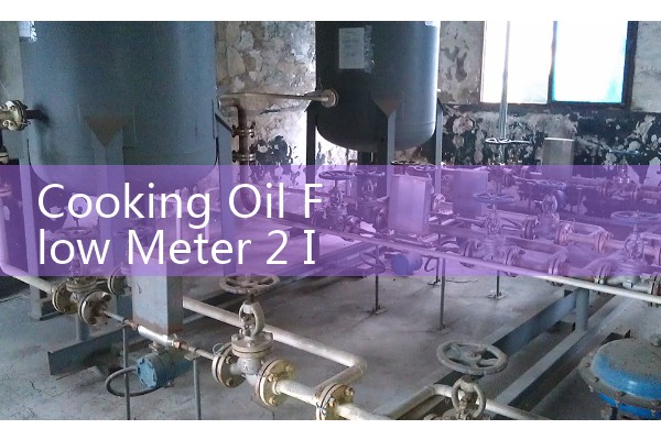 Cooking Oil Flow Meter 2 Inch Industrial Frying Fluid Sizing