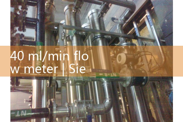 40 ml/min flow meter