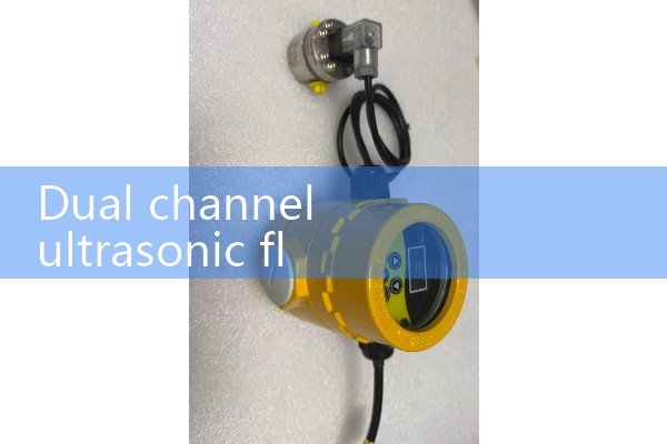 Dual channel ultrasonic flowmeter