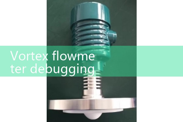 Debugging of vortex flowmeter