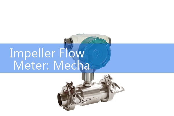 Impeller Flow Meter: Mechanical Rotator Insertion Probes for Large Water Pipes