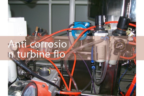 Anti corrosion turbine flowmeter