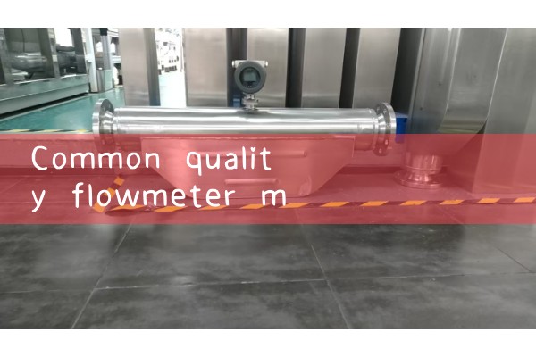 Common quality flowmeter manufacturers